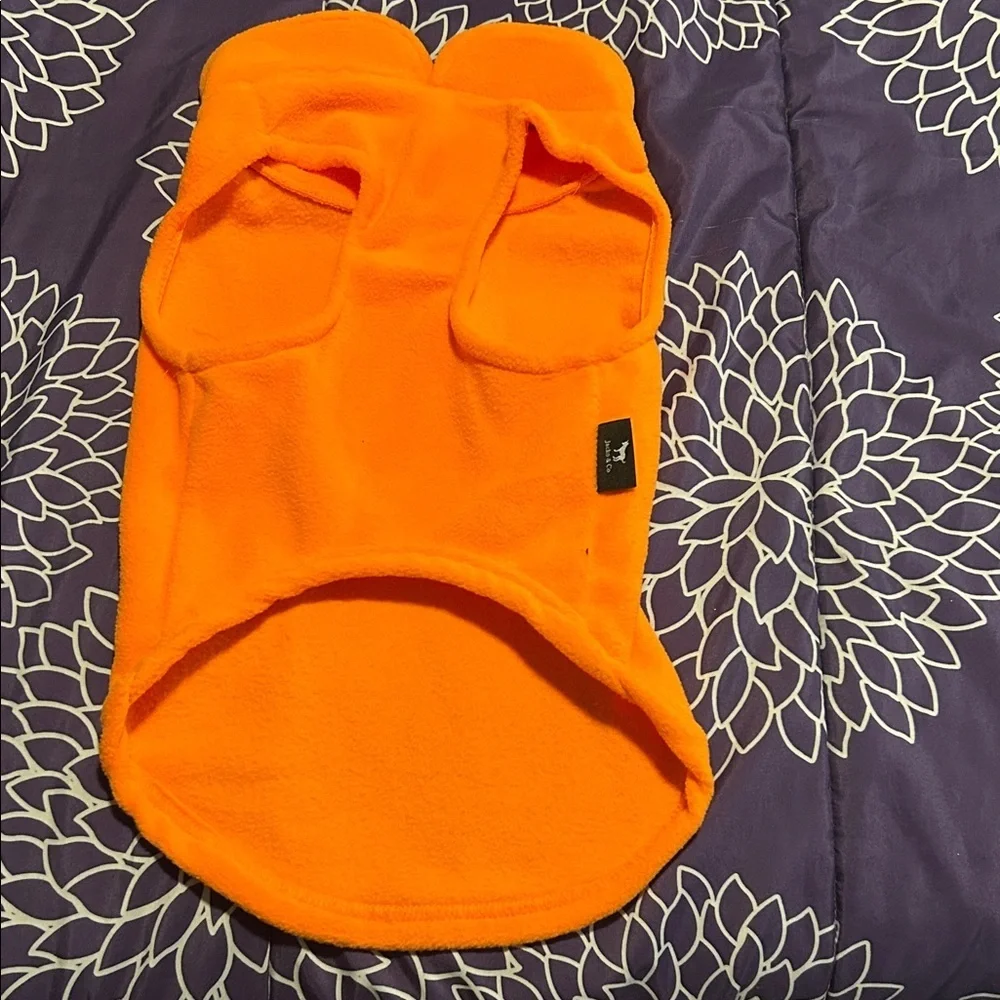 Vibrant Orange Dog Safety Vest New